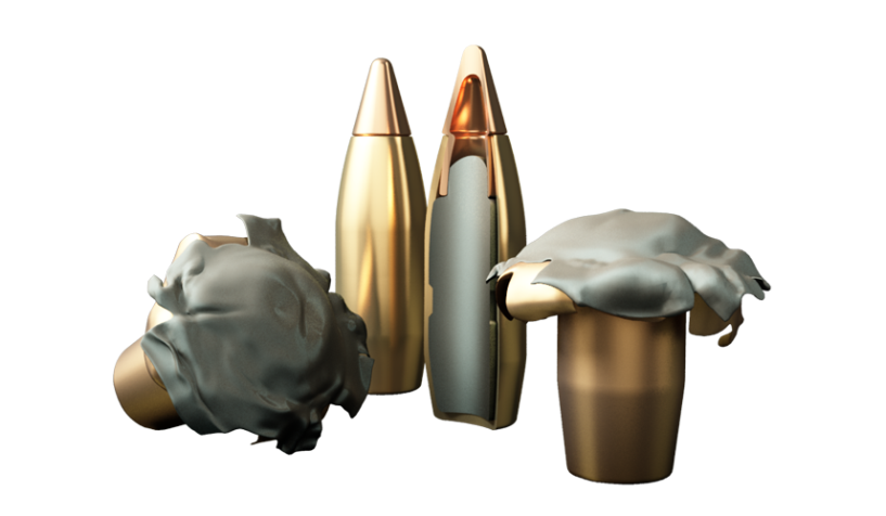 Rifle ammunition HPC