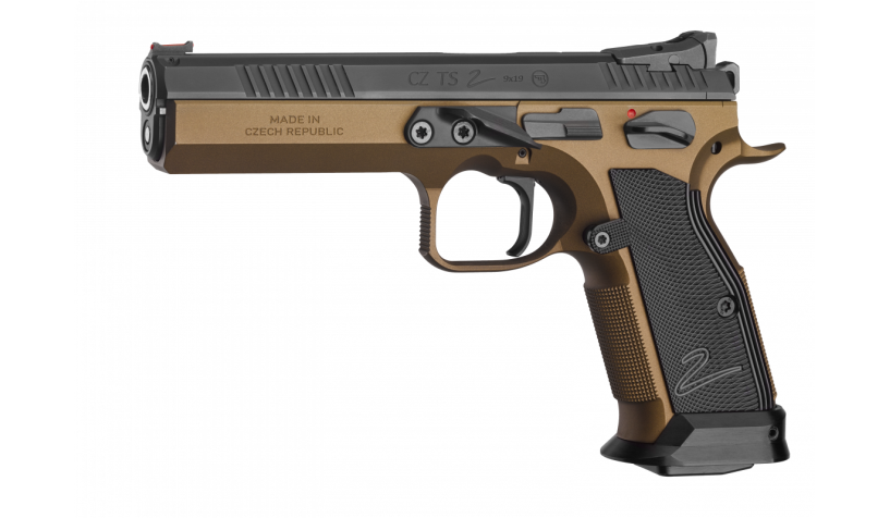 Pistol CZ TS 2 DEEP BRONZE